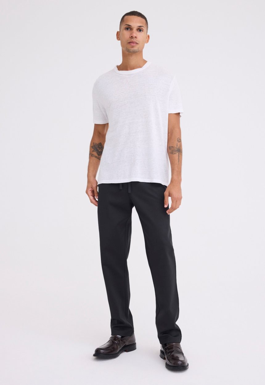 Jac + Jack Iri Italian Cotton Pant - Black